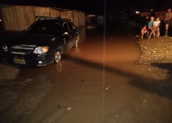 Comunidades de Puerto Jordán afectadas por el desbordamiento del río Cusay