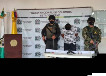 Capturado sujeto que intimidaba a la población con arma de fuego en Tame