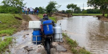 Campesinos sufren año a año del invierno por la falta de obras de mitigación