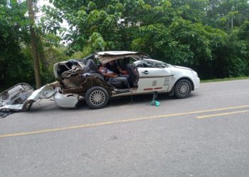 En aparatoso accidente, un hombre perdió la vida en la vía Arauca – Arauquita