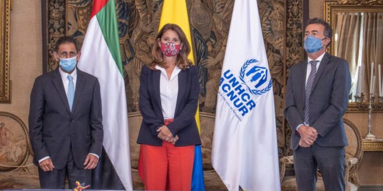 Los Emiratos Árabes destinaron 2 millones de dólares para atención de la migración en Colombia