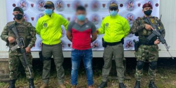 Capturado alias «Porremaute», presunto miembro del Frente de Guerra Oriental del ELN en Arauca