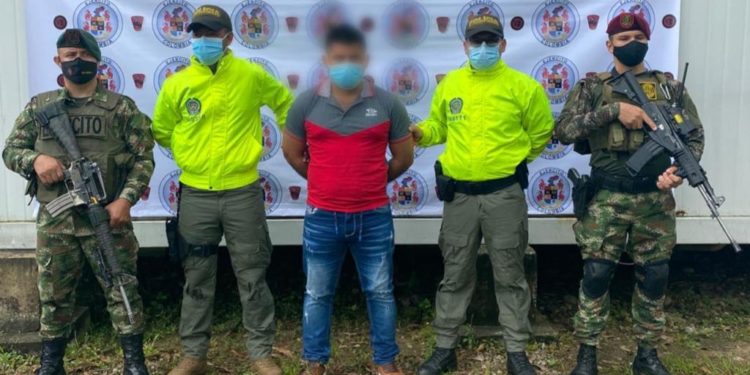 Capturado alias «Porremaute», presunto miembro del Frente de Guerra Oriental del ELN en Arauca