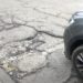 Los huecos que irrumpen la tranquilidad en las 4 calles más importantes del casco histórico de Arauca