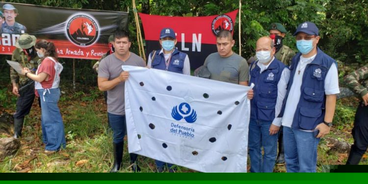 Soldados que habían sido secuestrados en Tame recobraron su libertad