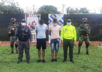 Capturan a cuatro sujetos sindicados de múltiples delitos en Arauca