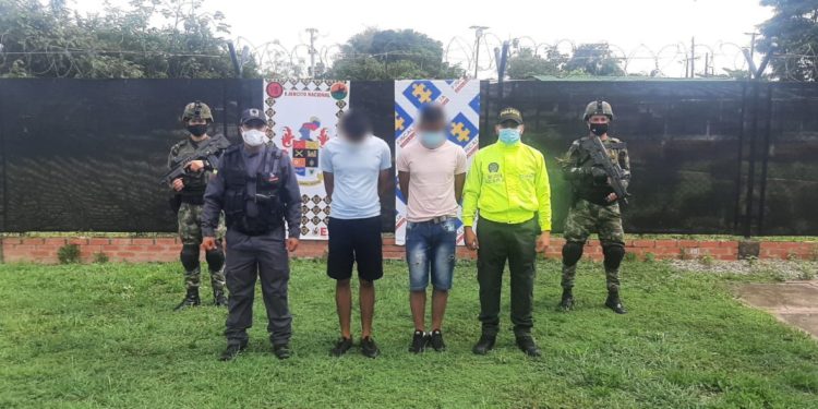 Capturan a cuatro sujetos sindicados de múltiples delitos en Arauca