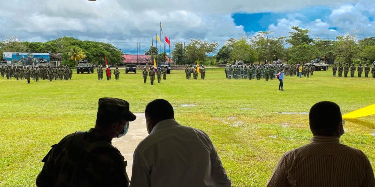 Llegan al departamento de Arauca 300 hombres para aumentar el pie de fuerza del Ejército Nacional