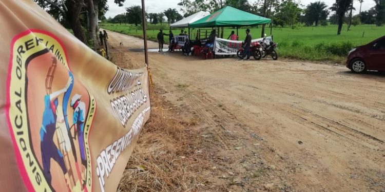 Nos mantenemos en jornada de protesta por incumplimientos de las empresas Independence, Centrales y Nabors: USO Arauca