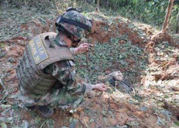 Ejército Nacional neutralizó 19 artefactos explosivos