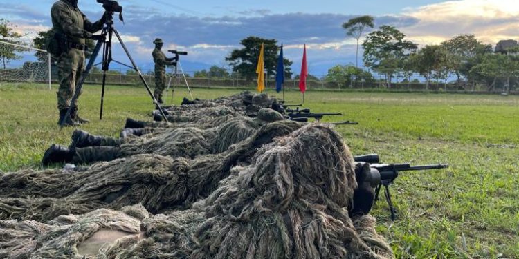 Tiradores de alta precisión llegan al departamento de Arauca para adelantar operaciones militares