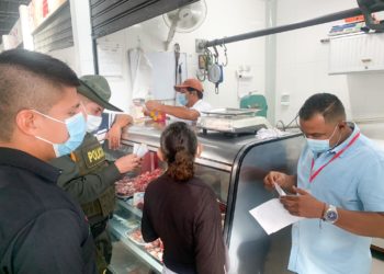 Tras denuncias de la comunidad, autoridades realizan operativo de control a venta de carne en Arauca
