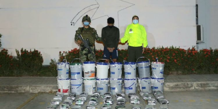 Lo agarraron con 50 kilos de marihuana