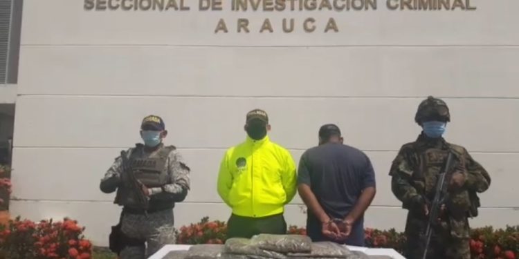Hombre fue capturado con más de 2 mil dosis de marihuana