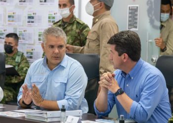 «Vamos por las empresas fachadas y contratistas que están lavando dinero del ELN», Iván Duque