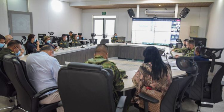 Puesto de Mando Unificado analizó situación de seguridad de los candidatos a la Cámara por las víctimas