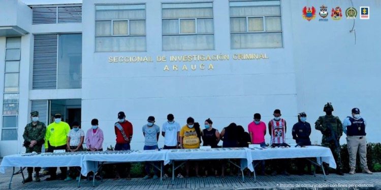 Últimos operativos han dejado 70 personas capturadas en todo el departamento de Arauca
