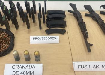 En una vivienda fue hallado depósito de armas y municiones en Arauca