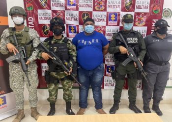 Capturado alias Gordo Héctor segundo cabecilla de la comisión Amparo de las disidencias de las Farc