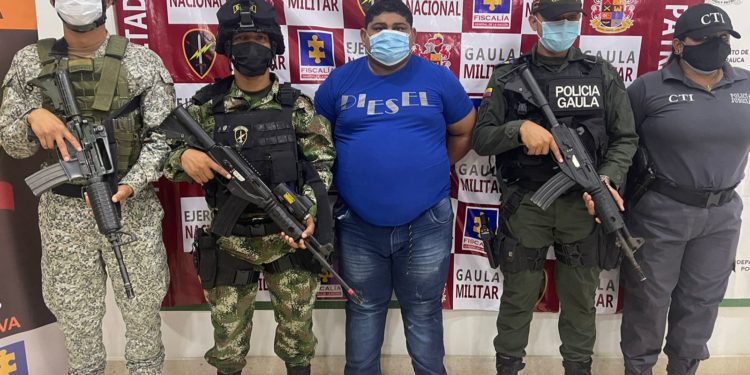 Capturado alias Gordo Héctor segundo cabecilla de la comisión Amparo de las disidencias de las Farc