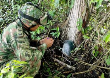 Ejército desactivó artefacto explosivo al parecer del ELN en Arauquita