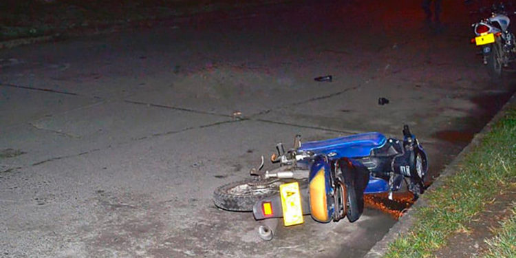 Amenaza en Saravena, posible motocicleta bomba.