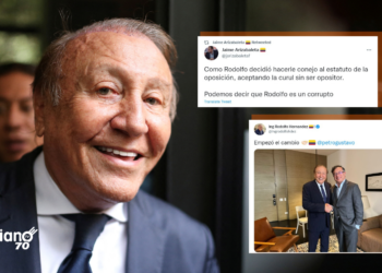 Políticos de derecha expresan su desacuerdo con Rodolfo Hernández porque no liderará la oposición en Colombia.