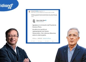 La reunión del presidente electo Gustavo Petro con Álvaro Uribe será hoy en Bogotá.