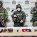 Ejército y Policía incautaron material de guerra a presunto miembro del ELN