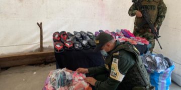 En Tame incautaron más de 60 millones de pesos en mercancía que era movilizada en encomienda