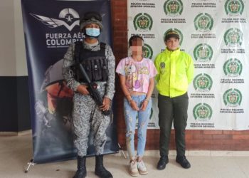 Fue capturada alias «Paola» sindicada del delito de comercialización de estupefacientes