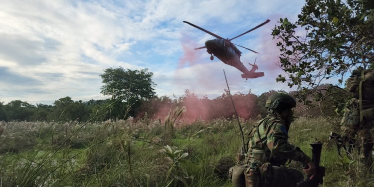 Ejército Nacional ubicó gigantesca fábrica de explosivos en Puerto Rondón, Arauca