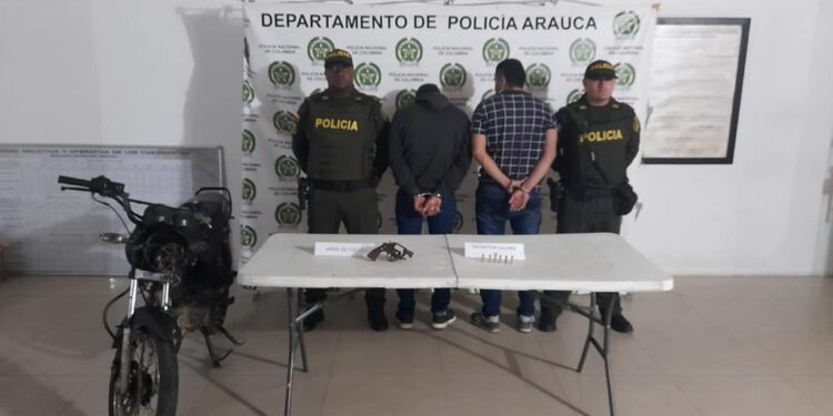 Ocho personas fueron capturadas por diferentes delitos en el departamento de Arauca