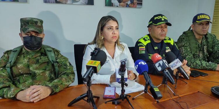 A la Fiscalía y Policía les pedimos que sean contundentes para dar con los responsables de este hecho: Gobernadora de Arauca