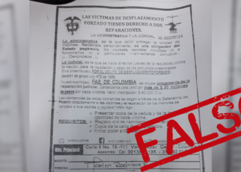 Ministerio Público alertó sobre presunta estafa a víctimas en el departamento de Arauca