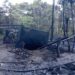 Ejército neutralizó cuatro estanques para el almacenamiento ilegal de hidrocarburos en Saravena