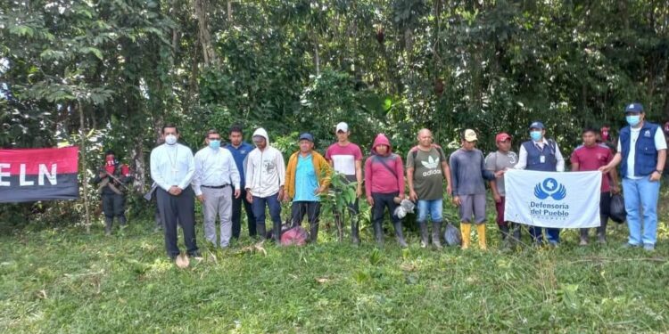 Regresaron a la libertad las nueve personas que se encontraban retenidas por el ELN