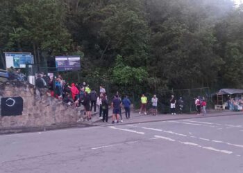 Monserrate: denuncian atraco masivo a deportistas en el sendero peatonal