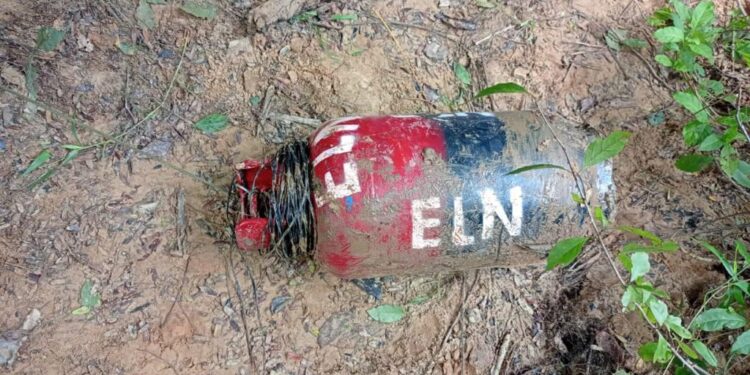 Desactivan cilindro bomba en la vía que comunica Cravo Norte con Puerto Rondón