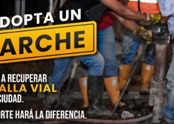 «Adopta un Parche» la controversial medida para tapar los huecos en Arauca