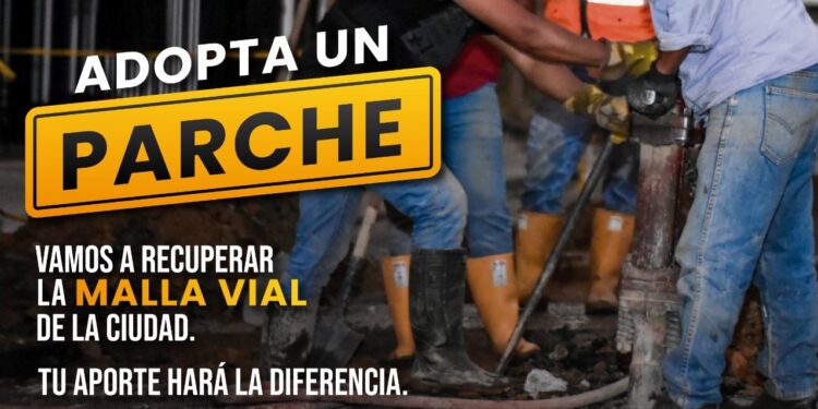 «Adopta un Parche» la controversial medida para tapar los huecos en Arauca