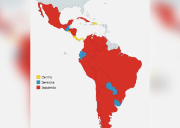 Así queda el mapa de Latinoamérica, gobernado en su mayoría por la izquierda