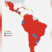 Así queda el mapa de Latinoamérica, gobernado en su mayoría por la izquierda