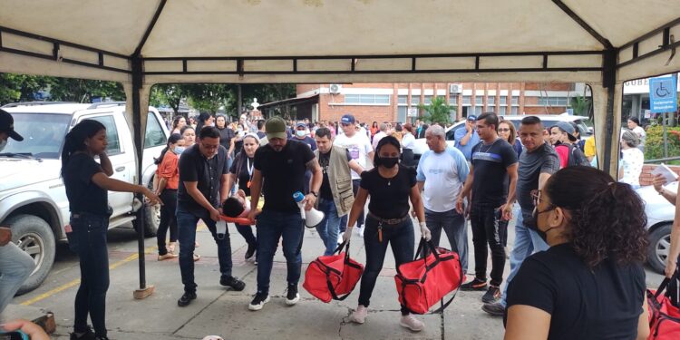 Simulacro de Evacuación y Atención de Primeros Auxilios se cumplió en algunas entidades en Arauca