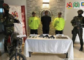 Un hombre y dos menores de edad fueron capturados por tráfico de armas de fuego en Arauca
