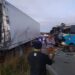 Cinco muertos y 21 heridos deja grave accidente de tránsito entre un bus y una tractomula