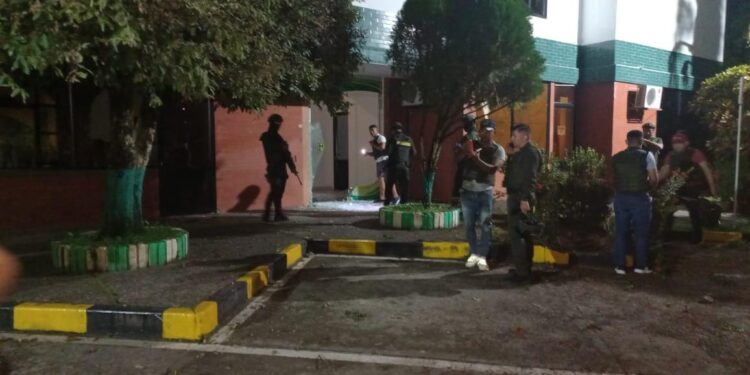Fue lanzado artefacto explosivo en la terminal de transporte de Saravena