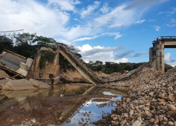 Invías anunció que la próxima semana se habilitará el paso de vehículos por el puente metálico sobre el río Ariporo