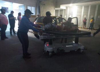 Heridos fueron trasladados al Hospital