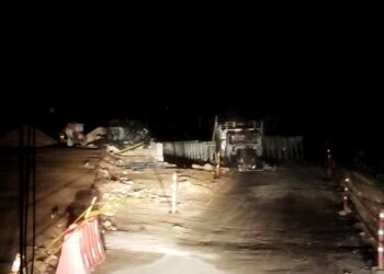 Vehículo resultó incinerado en el Piedemonte araucano